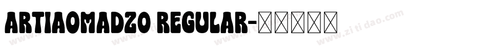 ARTIAOMADZ0 Regular字体转换